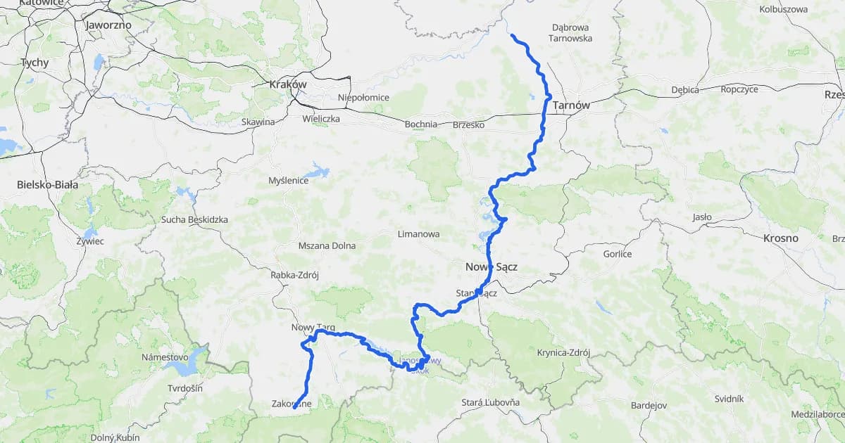 Velo Dunajec: niezapomniana trasa rowerowa Szczawnica - Czerwony Klasztor