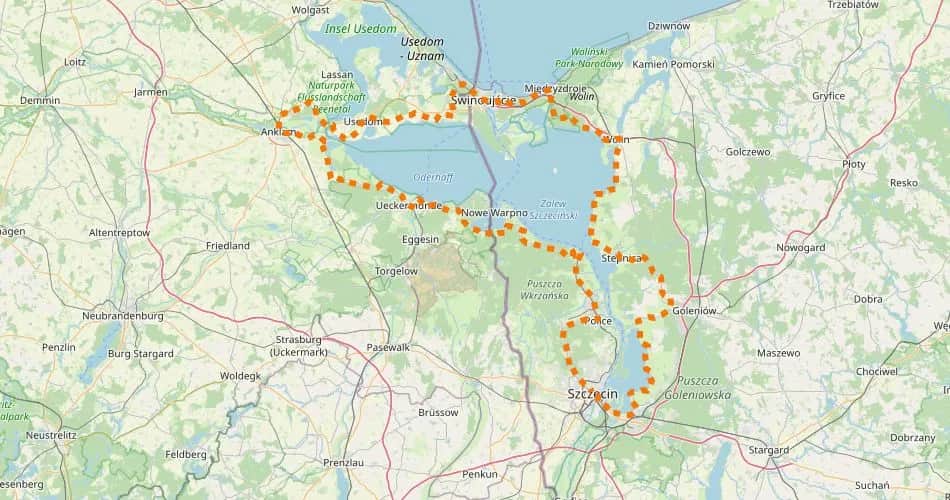 Mapa tras rowerowych nad morzem – Odkryj najlepsze szlaki w Polsce