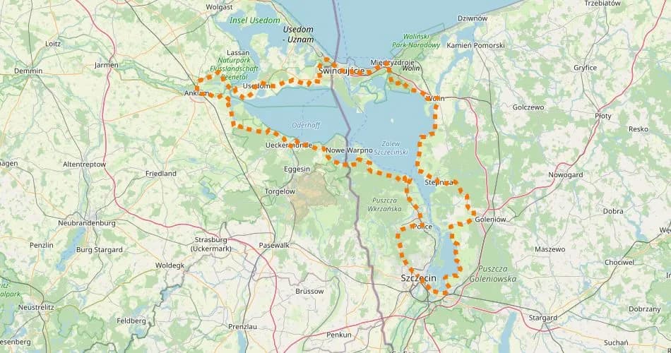 Mapa tras rowerowych nad morzem – Odkryj najlepsze szlaki w Polsce